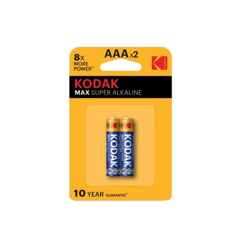 باتری نیم قلمی آلکالاین 2 عددی کداک Kodak Max Super Alkaline