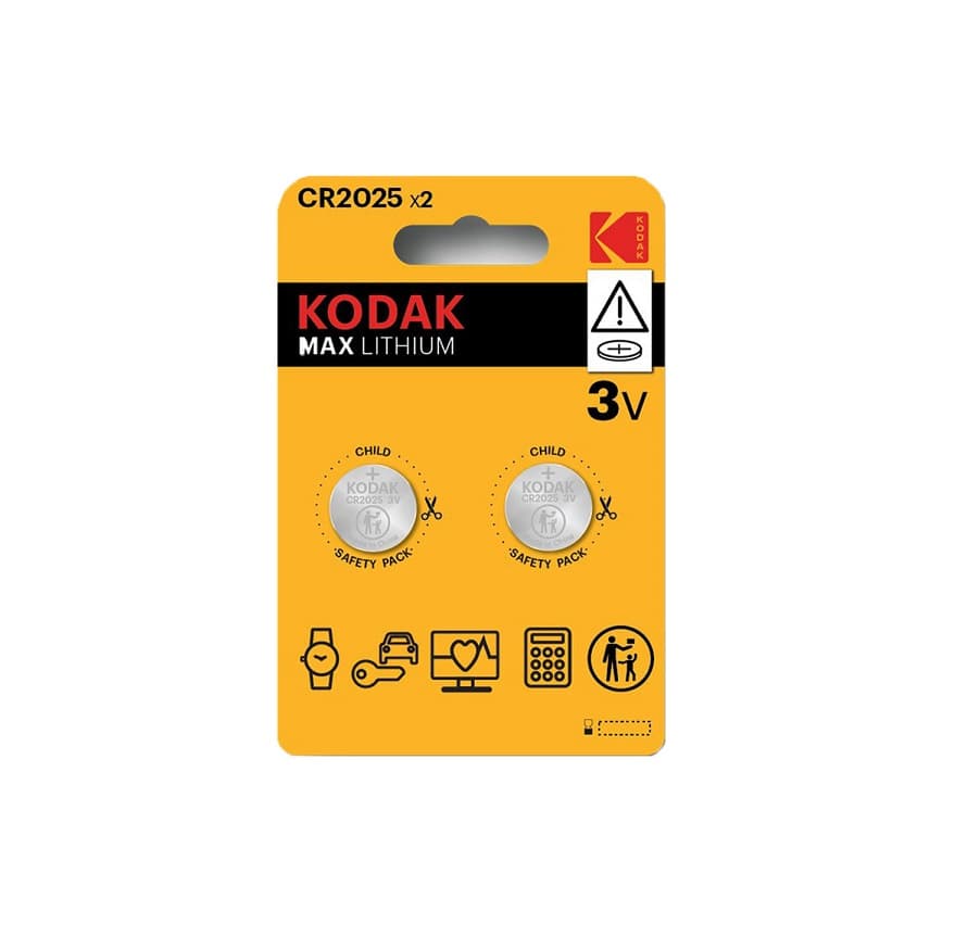 باتری سکه‌ ای 2 عددی کداک Kodak CR 2025