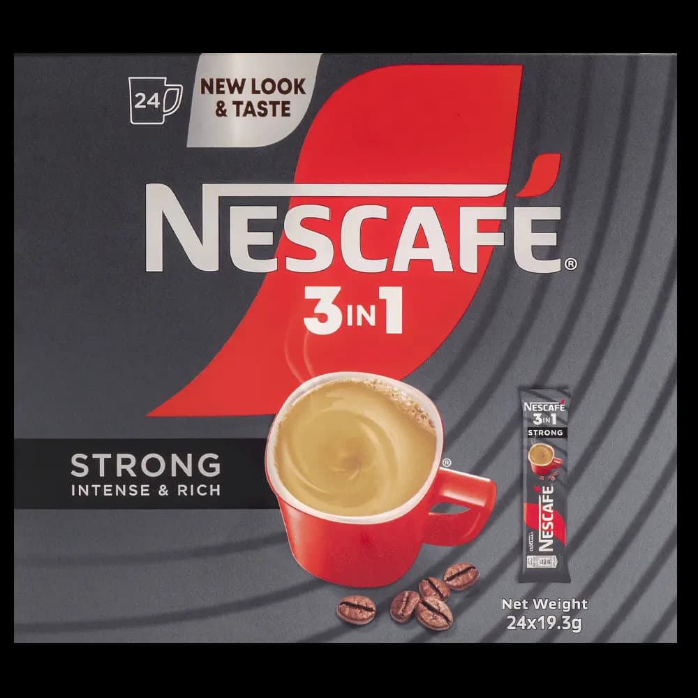 پودر کافی میکس 3 در 1 Strong نسکافه – 24 عددی