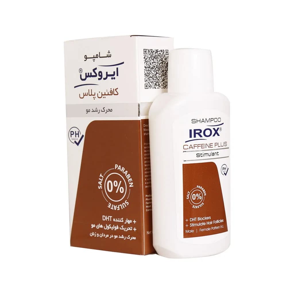 شامپو کافئین پلاس ایروکس مناسب موهای دارای ریزش — تصویر ۲