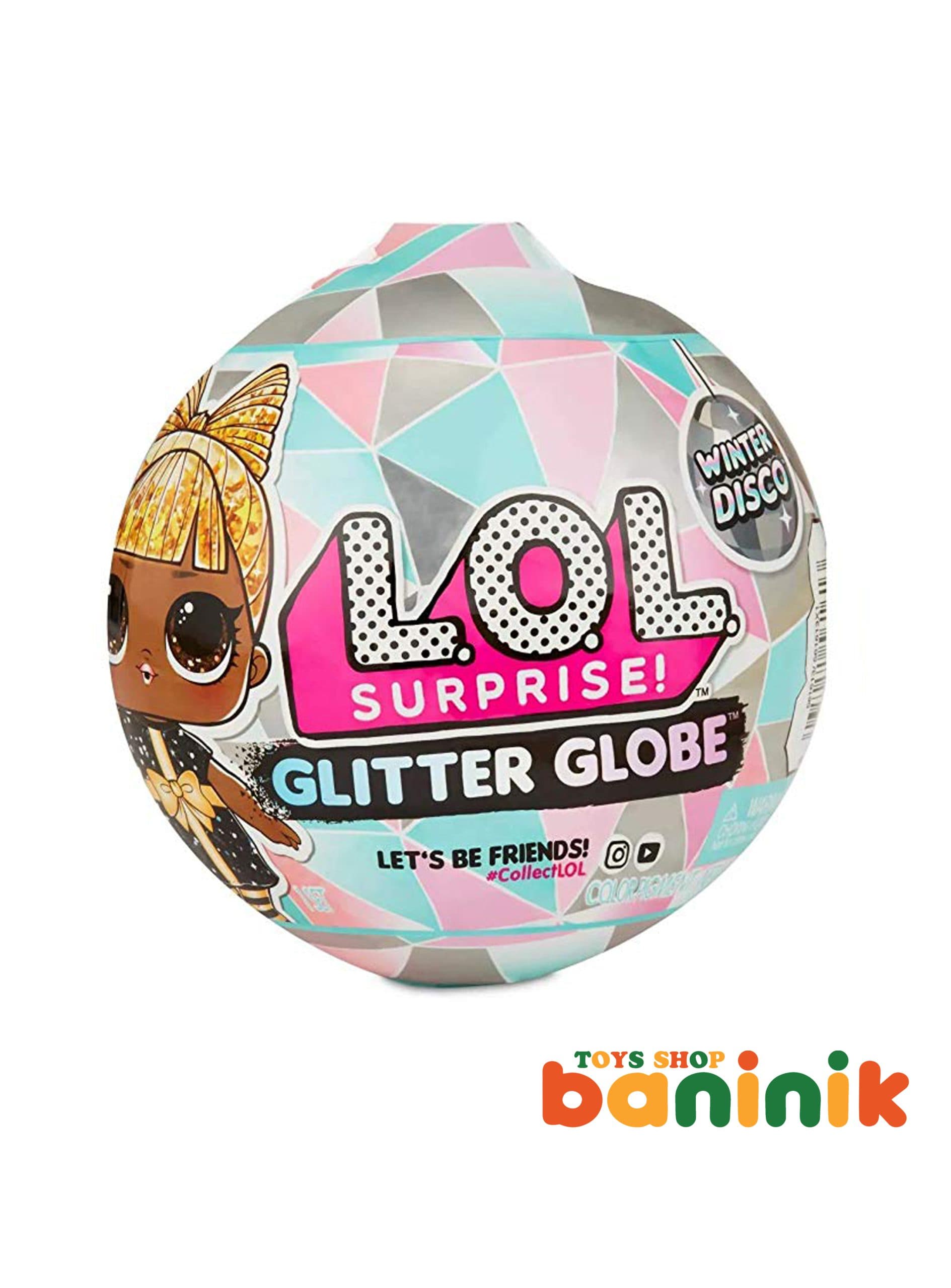 عروسک سورپرایزی LOL مدل Glitter globe