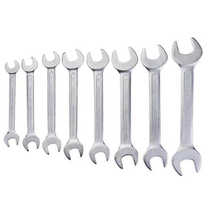 ست آچار 8 عددی دو سر تخت آتا سایز 6 تا 22 برند ATA TOOLS
