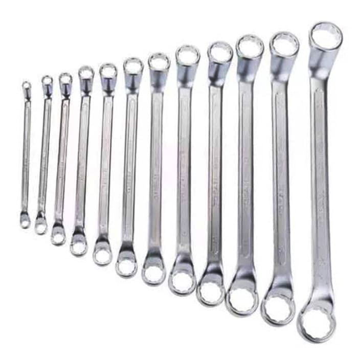 ست آچار 12 عددی دو سر رینگ آتا سایز 6 تا 32 مدل برند ATA TOOLS