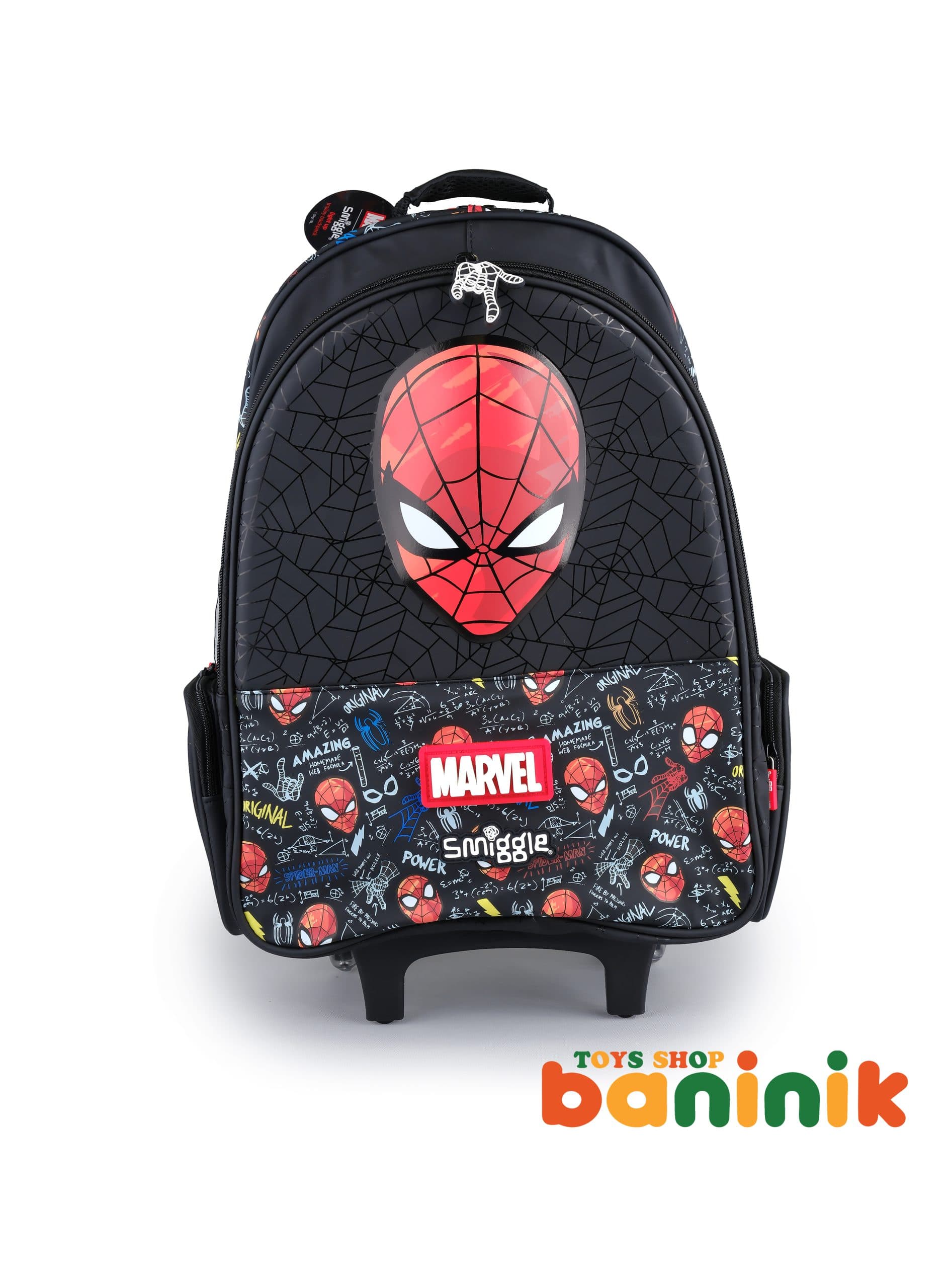 کوله پشتی اورجینال اسپایدرمن Spider man smiggle G02