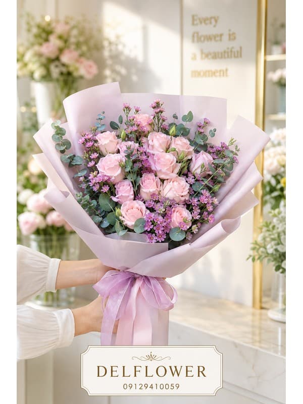 گل برای ترک محل کار | گل فروشی دل