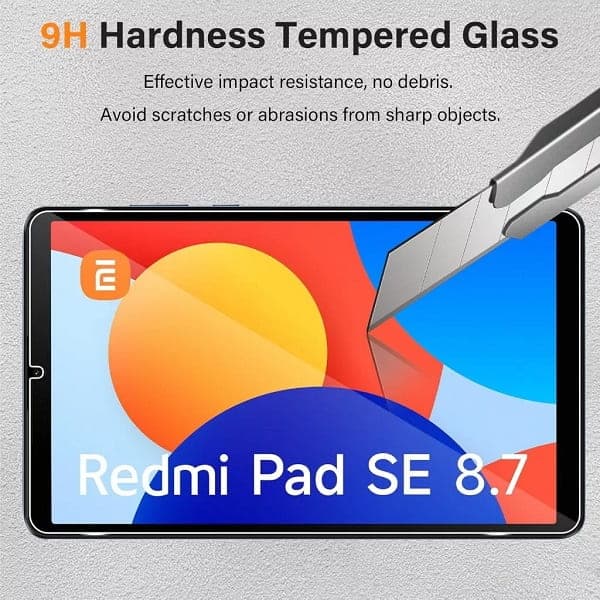 محافظ صفحه تبلت شیائومی ردمی Pad SE 8.7 inch مدل شیشه ای — تصویر ۴