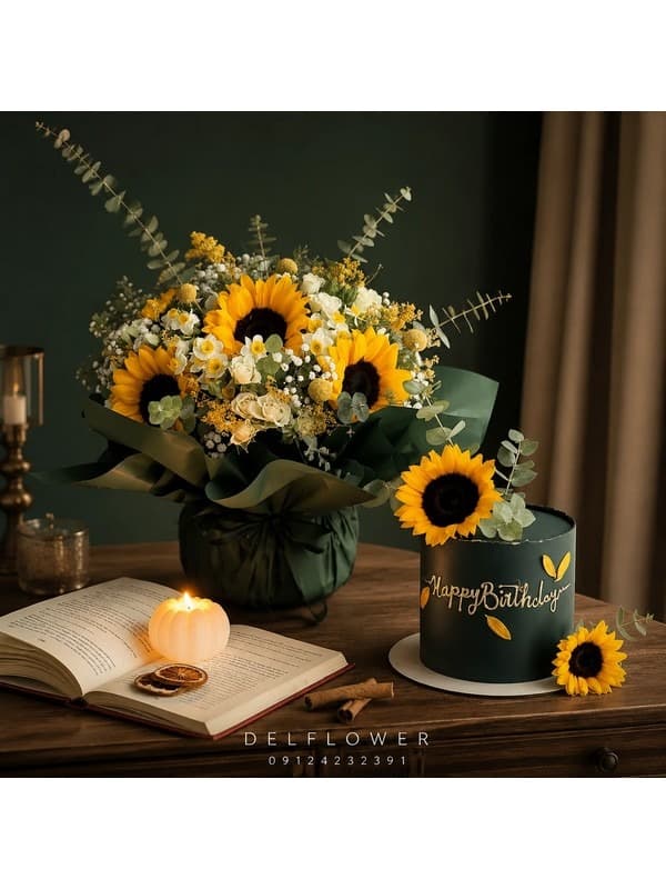 گل برای تبریک شروع مزون عروس