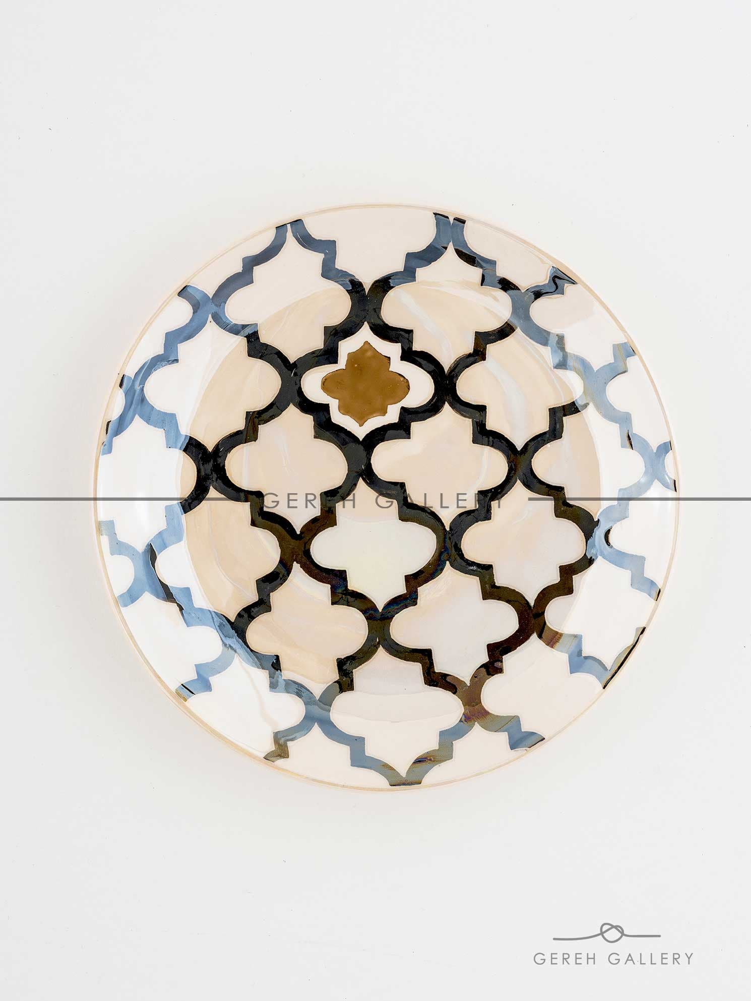 پیش دستی سرامیکی طرح نقوش اسلیمی — تصویر ۶