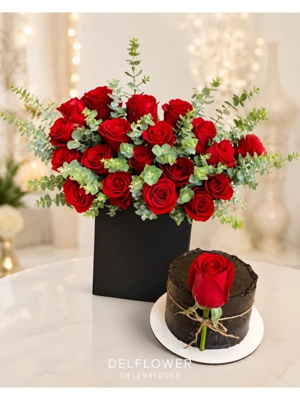 گل برای تبریک سپندارمذگان | گل فروشی دل