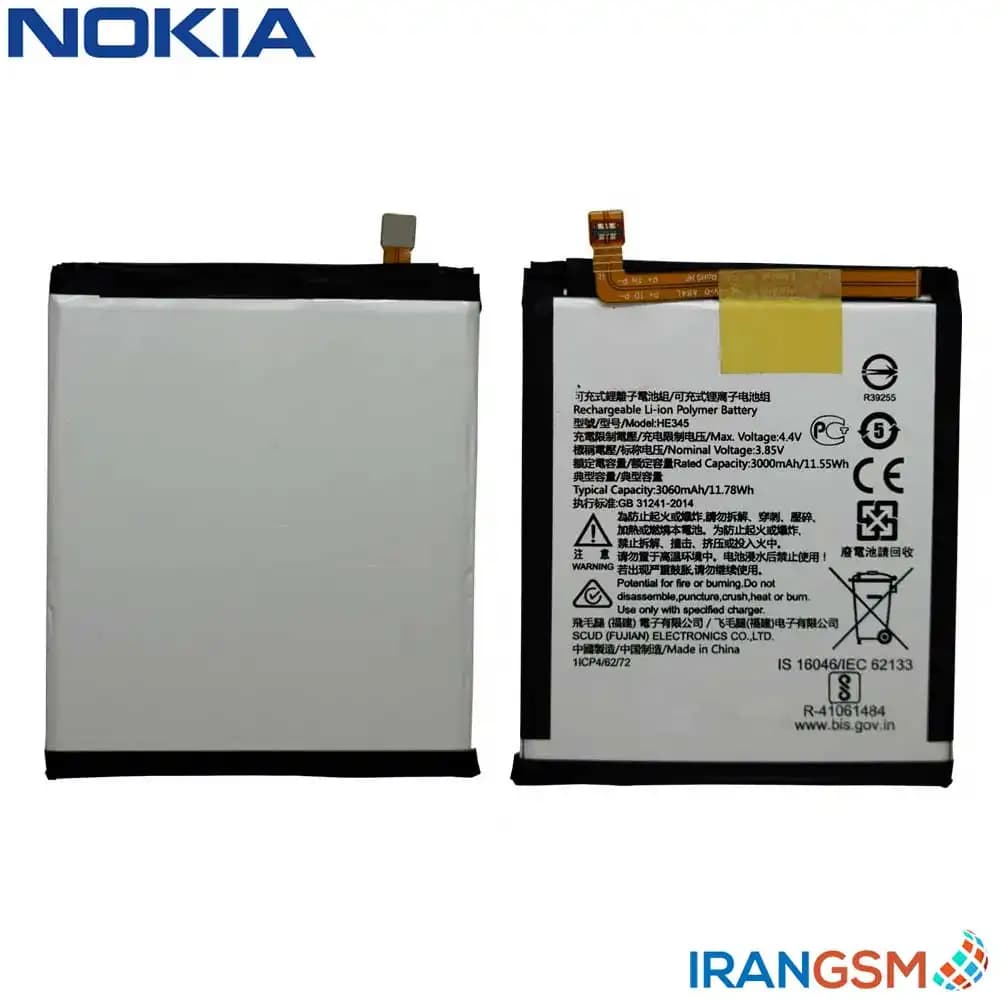 باتری موبایل نوکیا Nokia 6.1 مدل HE345