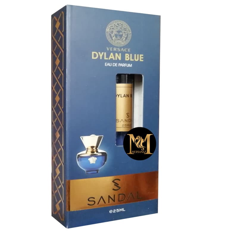 عطر جیبی زنانه صندل مدل دایلن بلو حجم 25 میلی لیتر