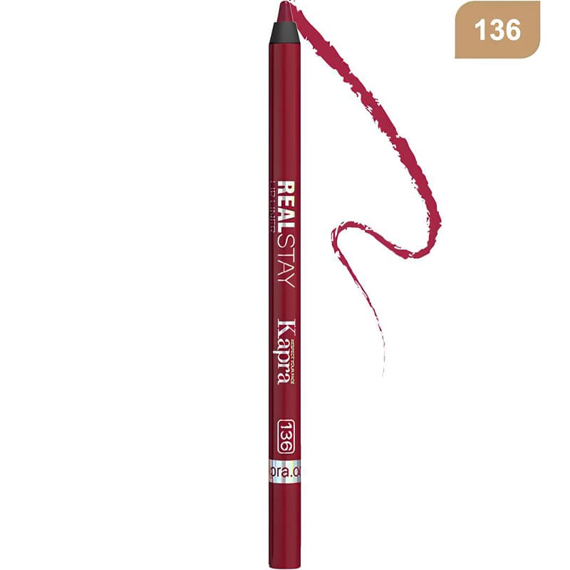 مداد لب ریل استی کاپرا کد 136