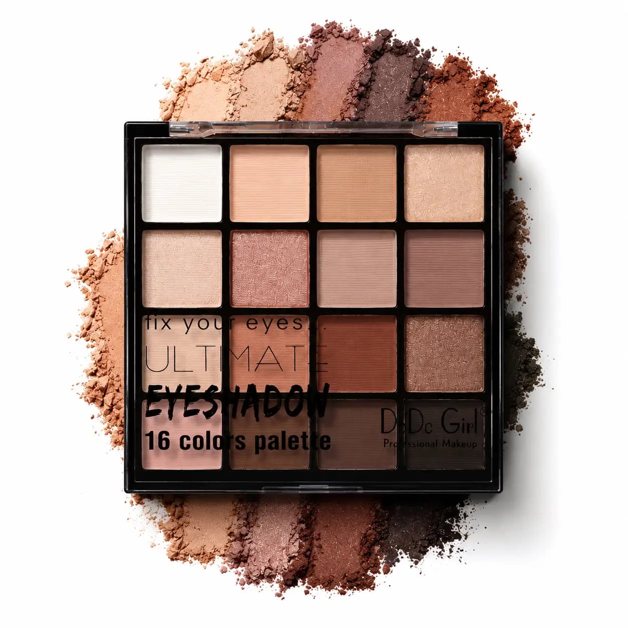پلت سایه چشم 16 رنگ EYESHADOW با پیگمنت بالا