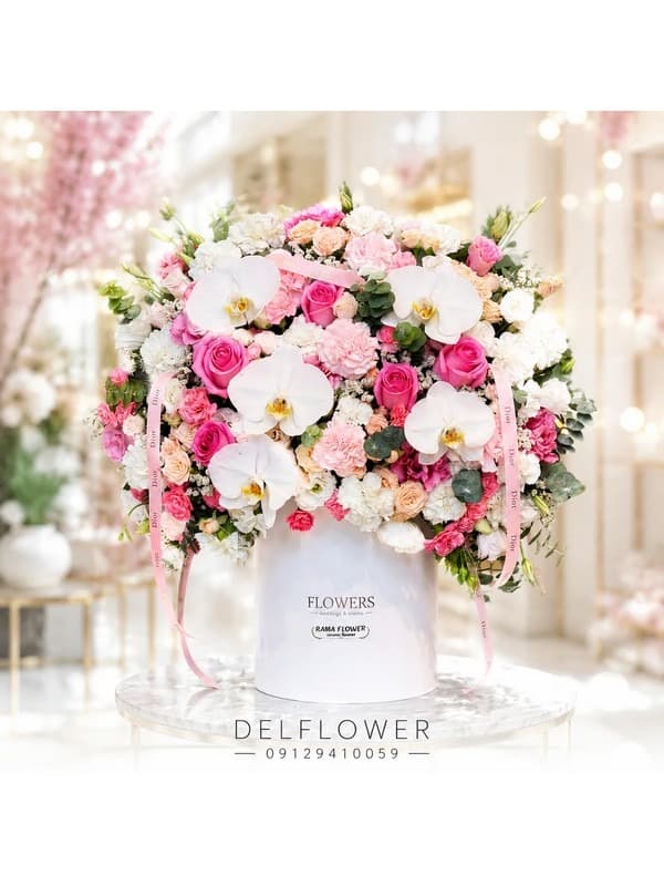 گل برای تبریک تولد صاحب مزون