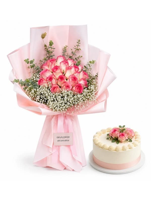 گل برای تبریک تولد عمو