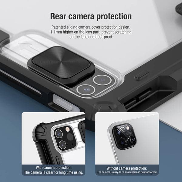 Nillkin Bumper Leather case Pro for Apple iPad Air 13 2024 — تصویر ۸