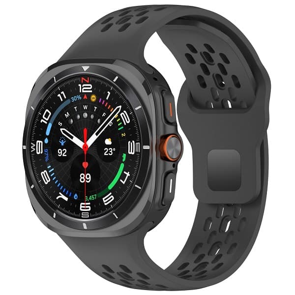 Galaxy Watch Ultra 47mm Silicone Breathable Watch Band — تصویر ۳