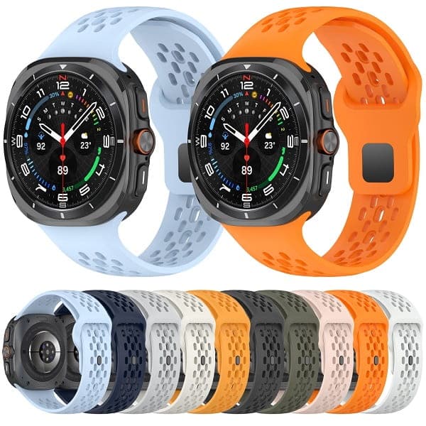 Galaxy Watch Ultra 47mm Silicone Breathable Watch Band — تصویر ۲