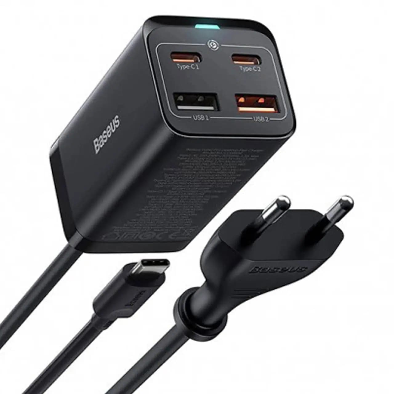 شارژر رومیزی باسئوس فست مدل CCGP040101 65W – مشکی — تصویر ۶