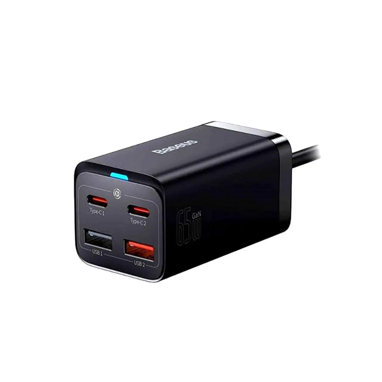 شارژر رومیزی باسئوس فست مدل CCGP040101 65W – مشکی