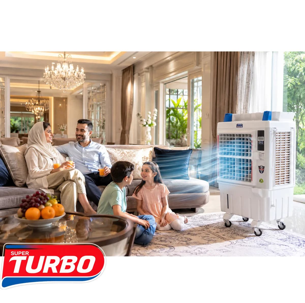 کولر آبی سلولزی 50000 توربو مدل AKS-38000 — تصویر ۷