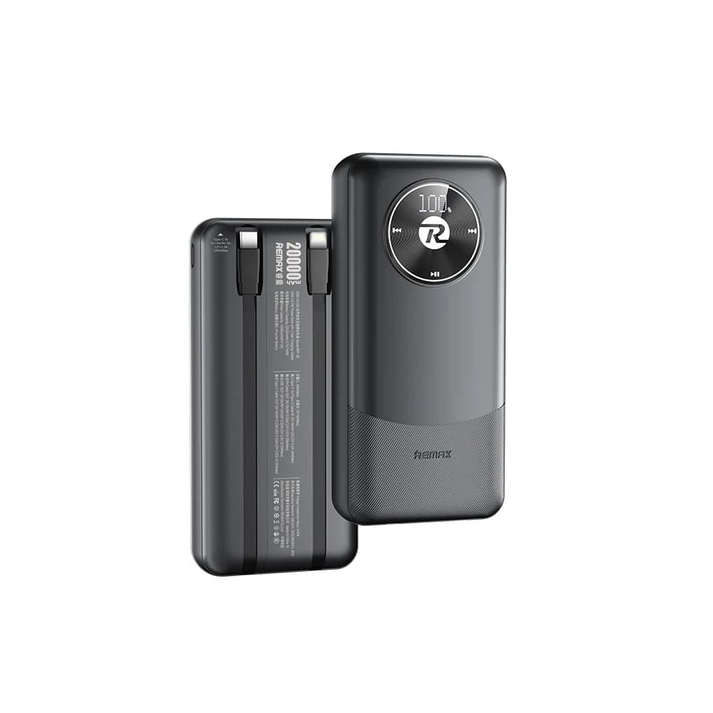 پاوربانک ریمکس مدل RPP-37 22.5W ظرفیت 10000 میلی آمپر — تصویر ۶
