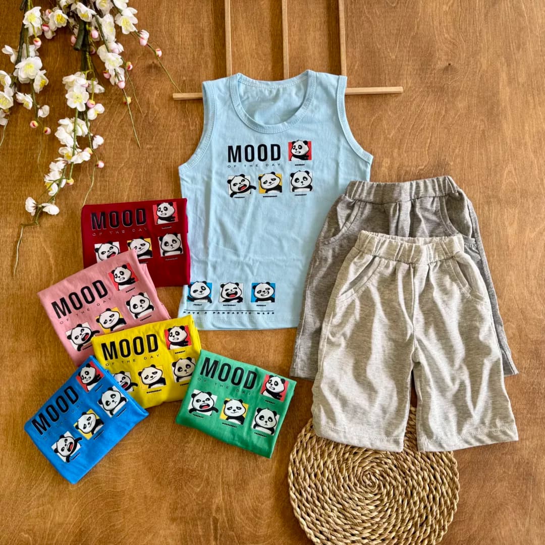 تاپ شلوارک پاندا mood سایز 45،50 کد 5953