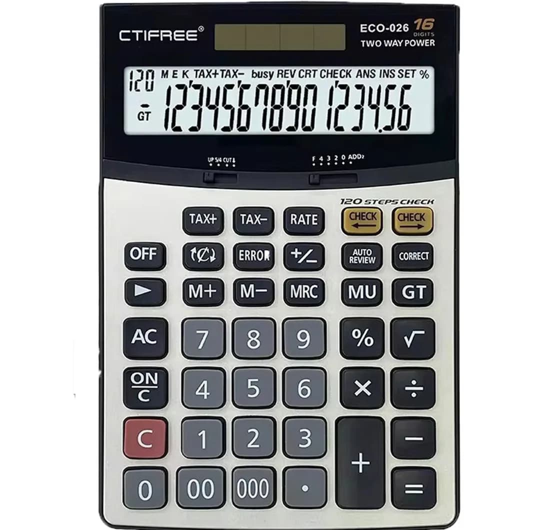 ماشین حساب سیتی فری مدل eco-026