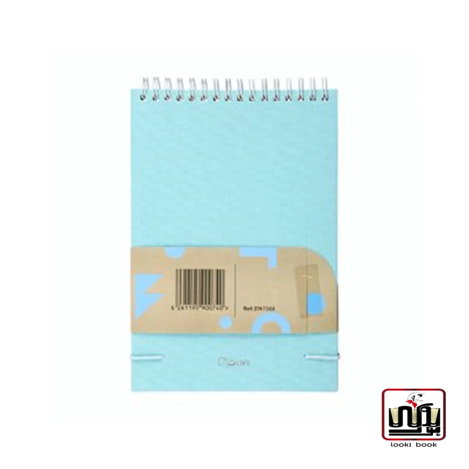 یادداشت فانتزی 80 برگ 145*210 سیمی کلاسیک پارچه سخت – 2747309 الیپون