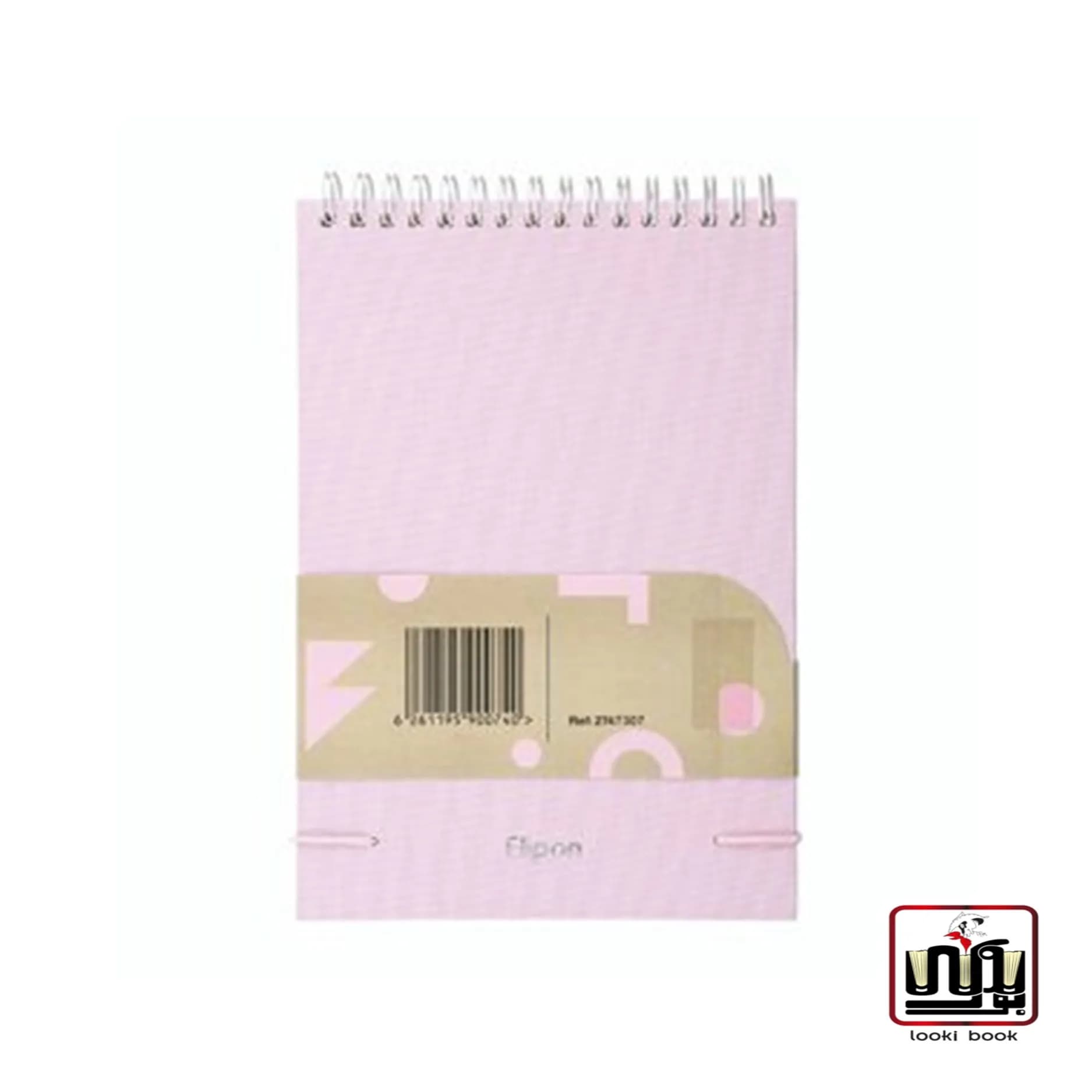 یادداشت فانتزی 80 برگ 145*210 سیمی کلاسیک پارچه سخت با کد 2747307 الیپون
