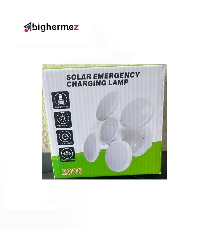 لامپ شارژی توپی سولار 50W
