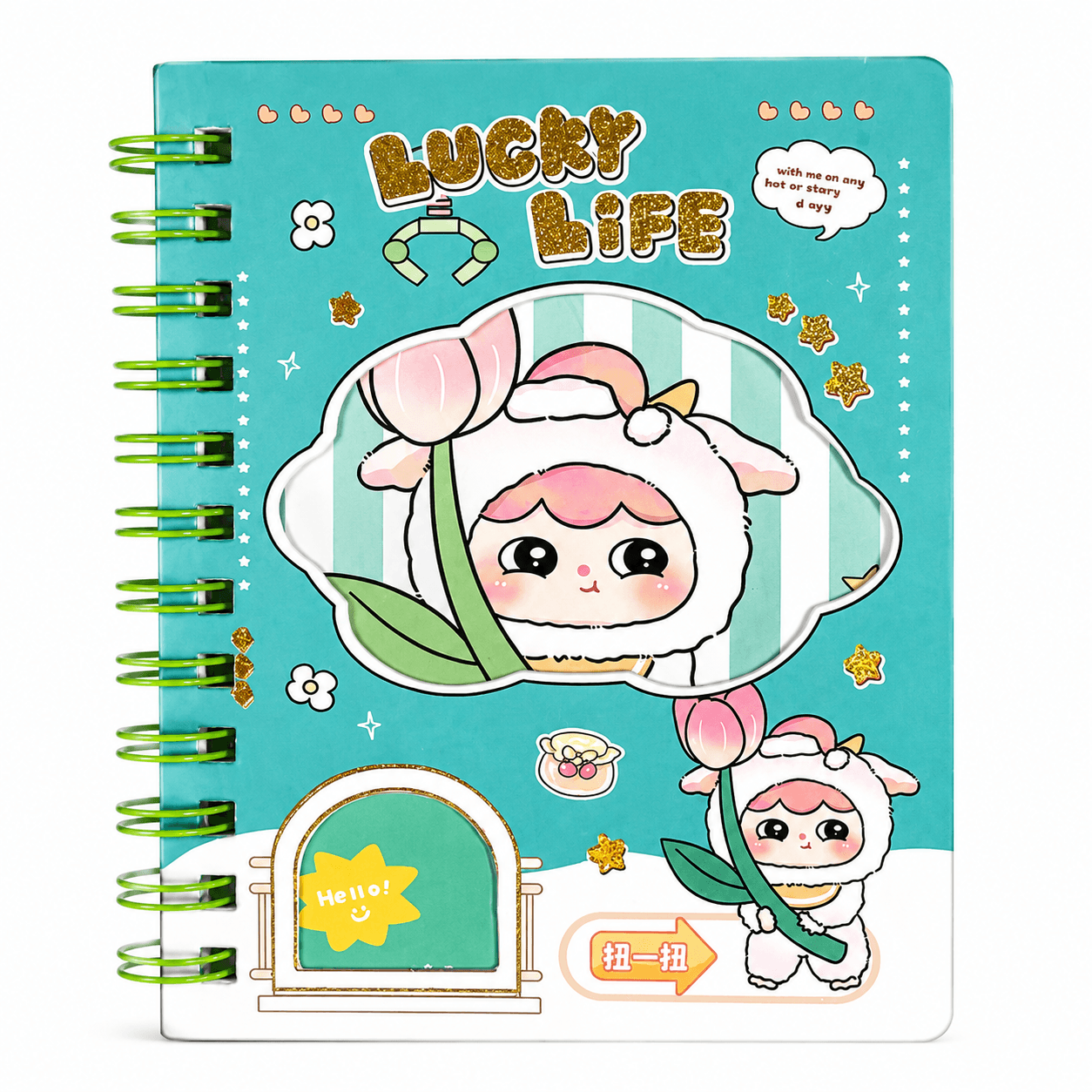 دفترچه یادداشت lucky life