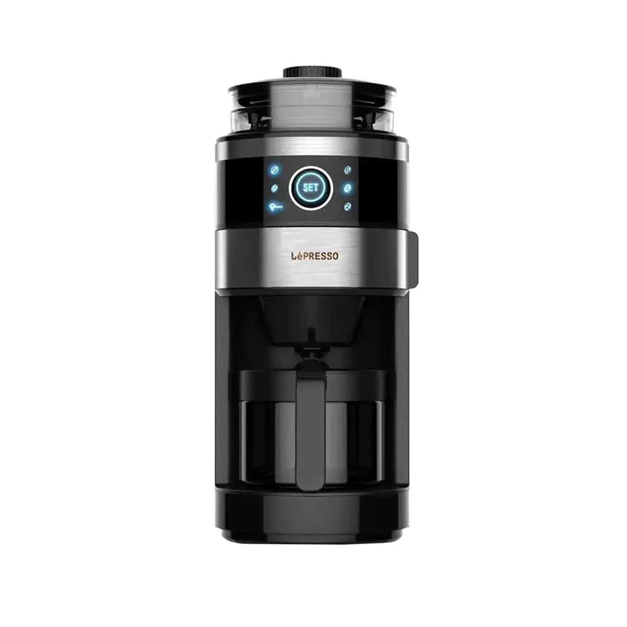 قهوه ساز و آسیاب قهوه لپرسو مدل LP6DCMBK (750ML)