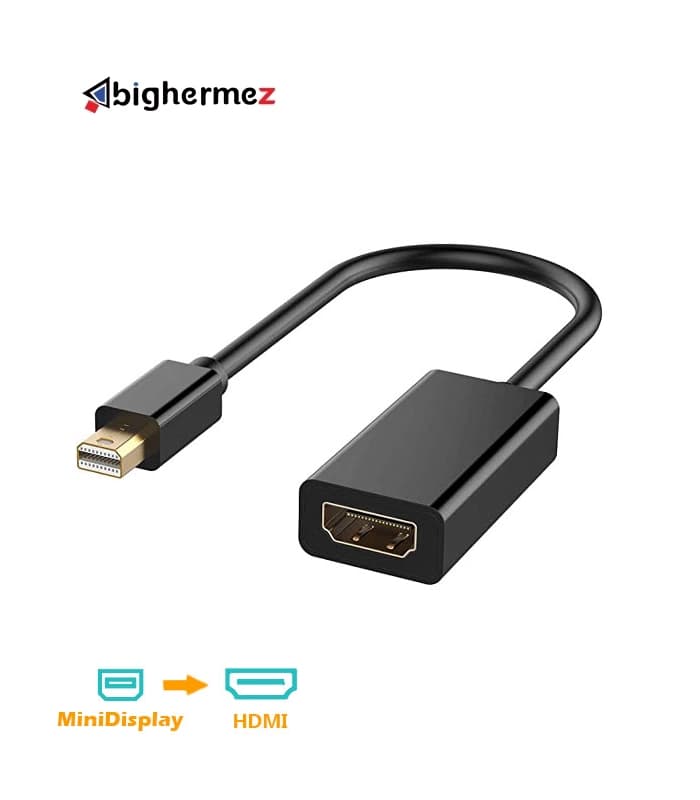 تبدیل تصویر MINIDISPLAY به HDMI پی نت به طول 30 سانت — تصویر ۲