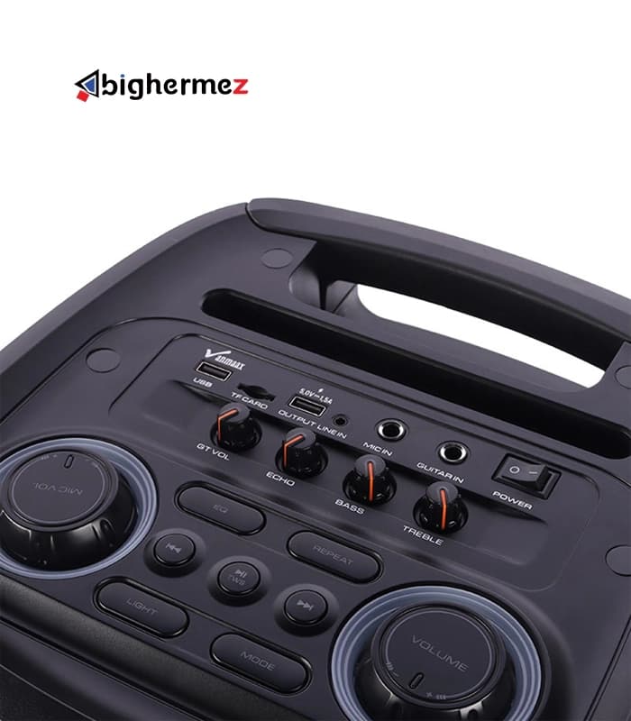 اسپیکر بلوتوث قابل حمل وان مکس مدل MAX-1015 — تصویر ۳