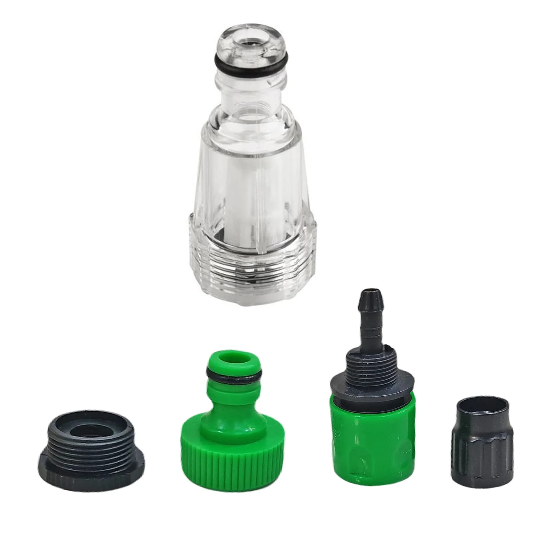 فیلتر و کوپلینگ سرشلنگی و تبدیل کارواش مدل ALL-in-ONE مجموعه 5 عددی