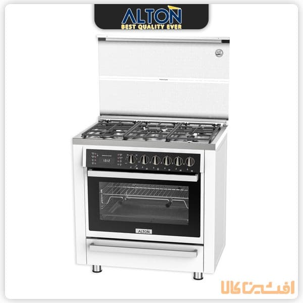 اجاق گاز مبله فردار دیجیتال آلتون مدل MXR5W (پنج شعله)