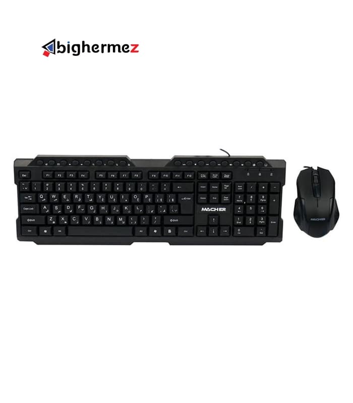 کیبورد و ماوس سیم دار مچر مدل MR-350