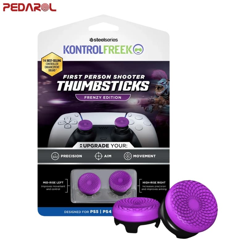 روکش آنالوگ دسته PS4 و PS5 کنترل فریک مدل Kontrolfreek Frenzy — تصویر ۲