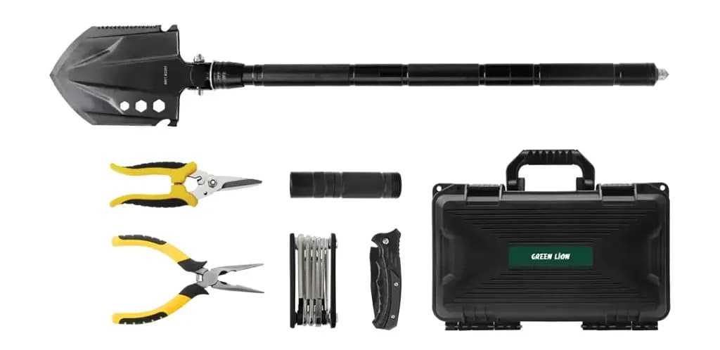 ست ابزار 9کاره گرین لاین مدل Green Lion Survival X9 outdoor tool kit — تصویر ۵