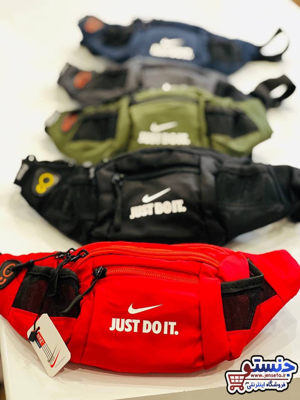 کیف کمری مردانه اسپرت just do it کد 601