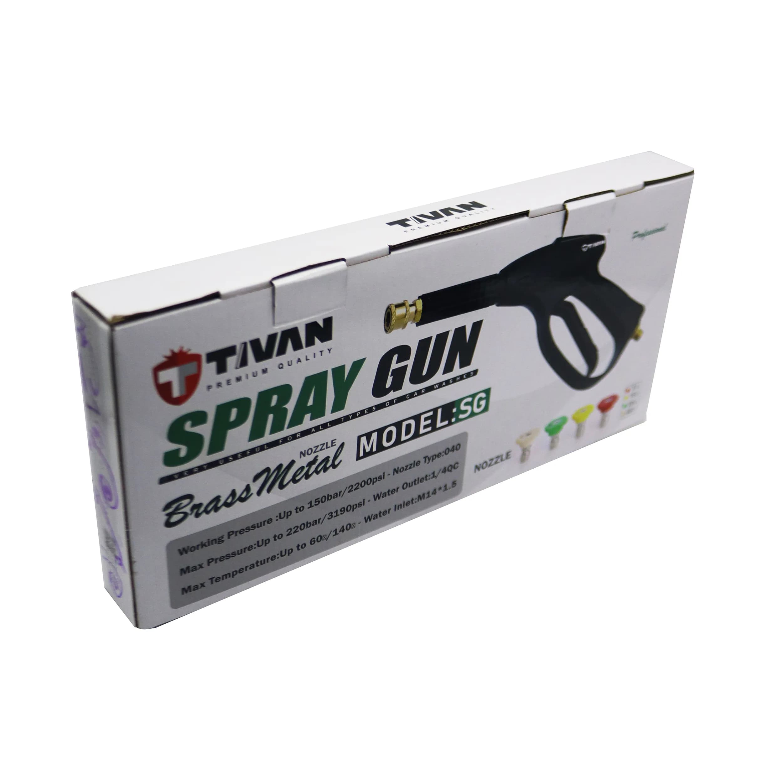 لنس و تفنگی تیوان مدل YP-SG-150BAR/2200PSI — تصویر ۵