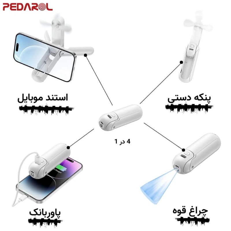 پنکه رومیزی ممو مدل Memo G08 — تصویر ۴