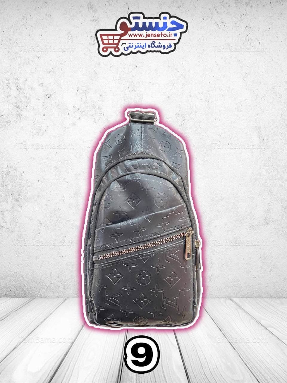 بادی بگ زیپ کج 4 جیب گاند دوزی شده (body bag) کد 2413 — تصویر ۹