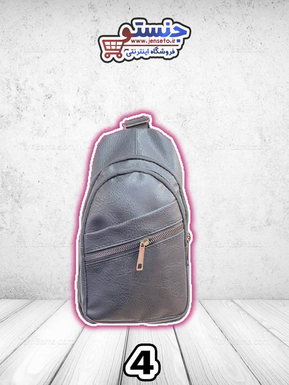 بادی بگ زیپ کج 4 جیب گاند دوزی شده (body bag) کد 2413 — تصویر ۵
