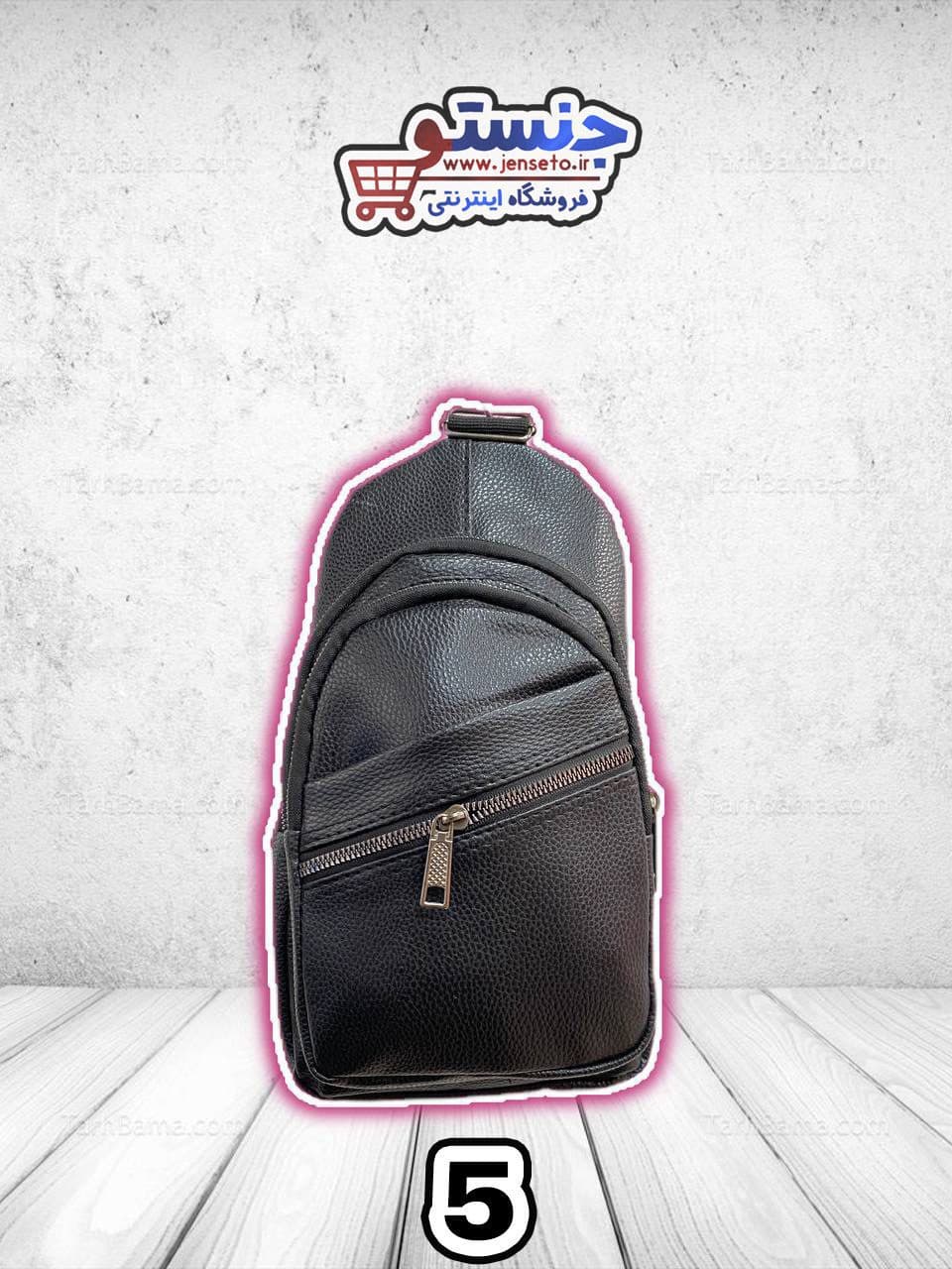 بادی بگ زیپ کج 4 جیب گاند دوزی شده (body bag) کد 2413 — تصویر ۶