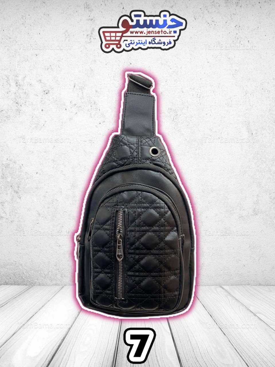 بادی بگ 3 زیپ طرحدار اسپرت body bag کد 2402 — تصویر ۸