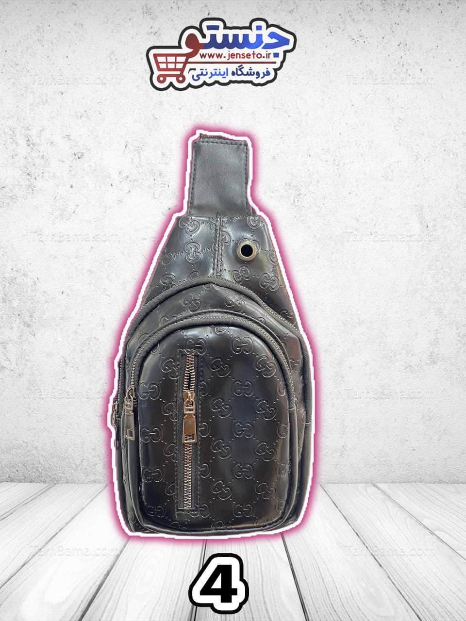 بادی بگ 3 زیپ طرحدار اسپرت body bag کد 2402 — تصویر ۵