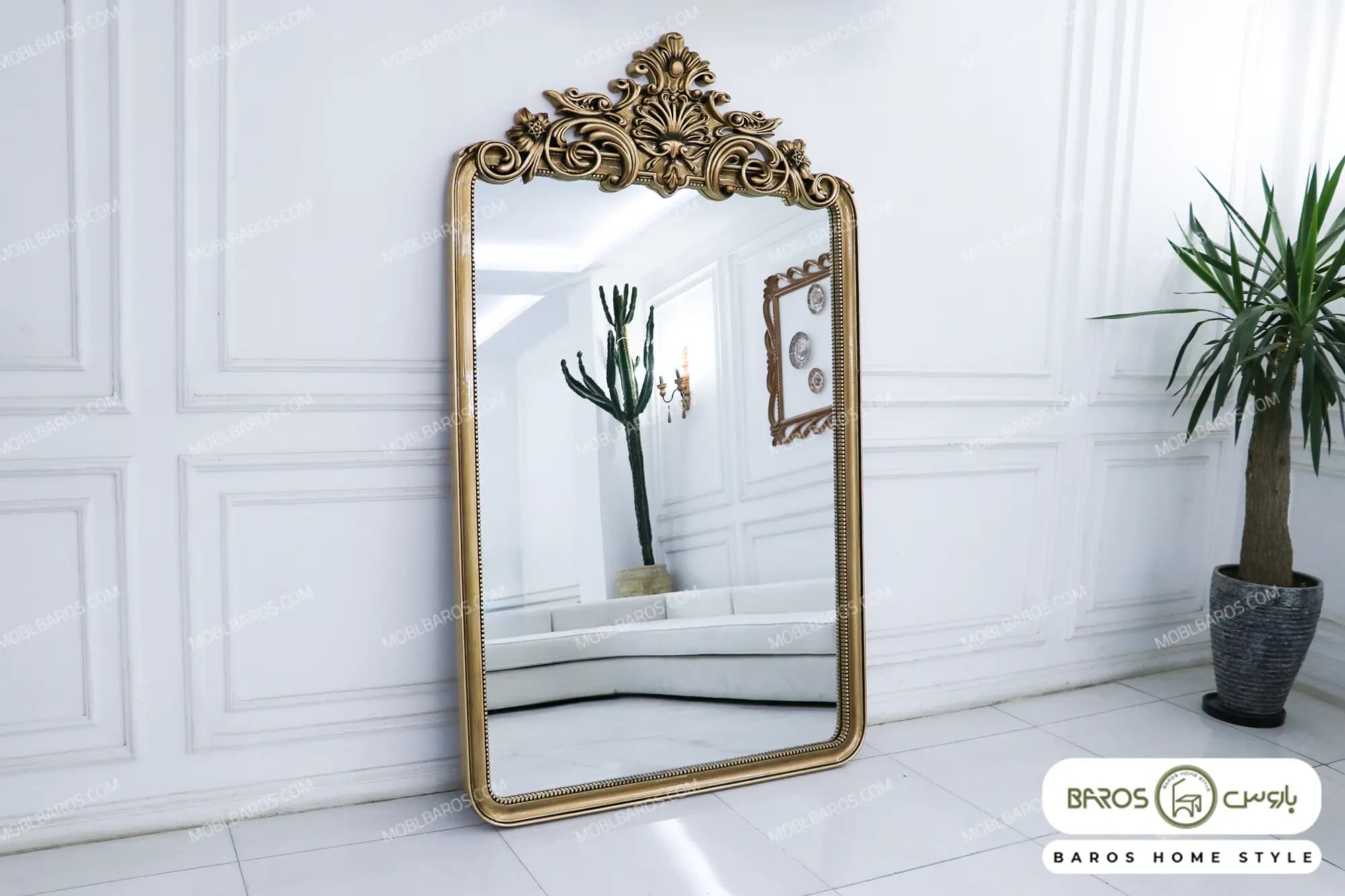 آینه قدی منبتی جدید المیرا خانی کد۲