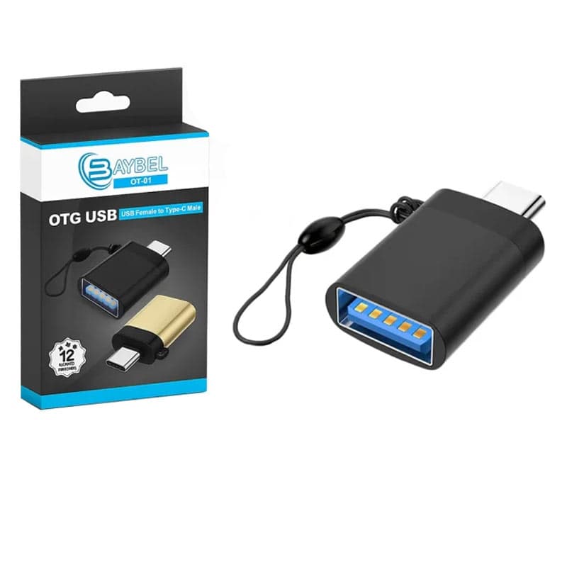 تبدیل OTG Type-C پک دار Baybel OT-01